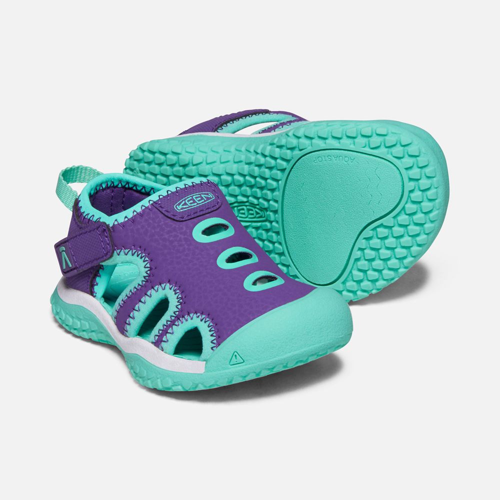 Keen Sandaler Barn Lila/Turkos - Stingray - 829167WEM